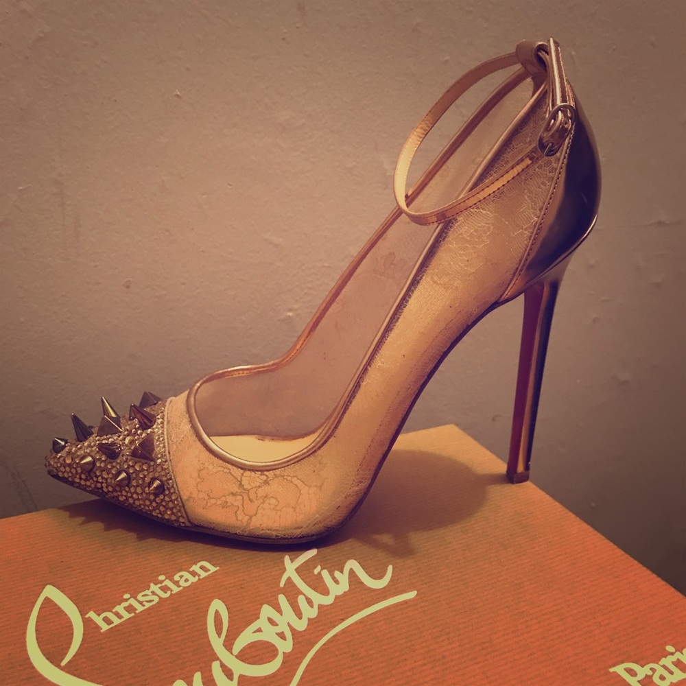 Christian Louboutin Picks and Co 120 Pourri/Lace